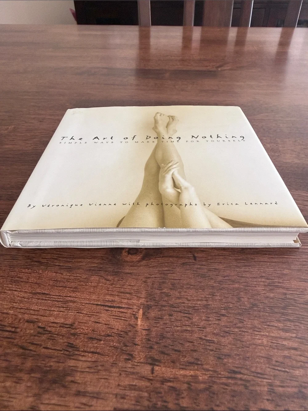 The Art of doing nothing hardcover book